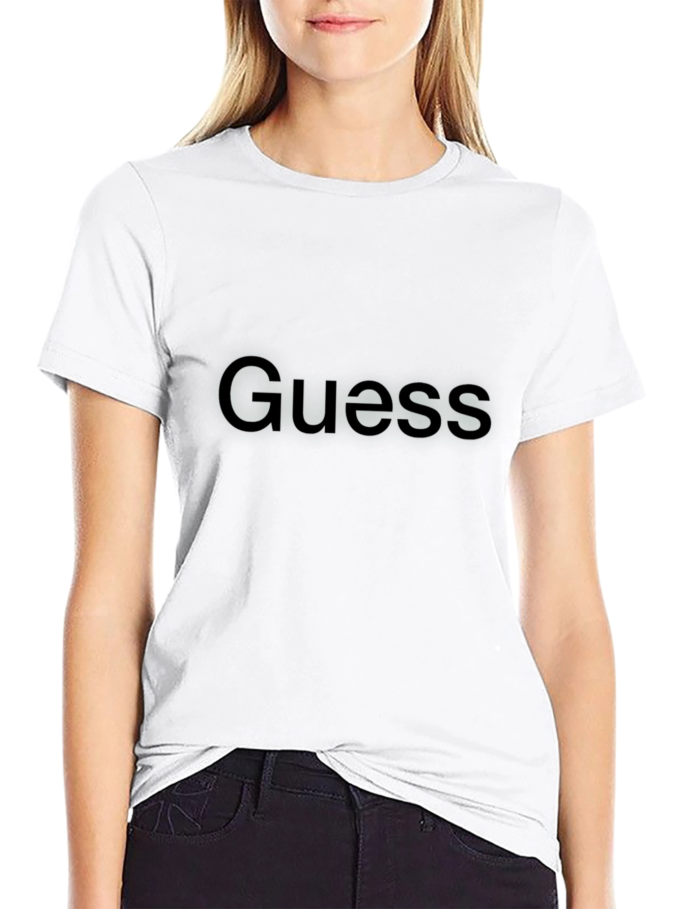 Guess Black T-Shirt - Stylish & Casual Wear
