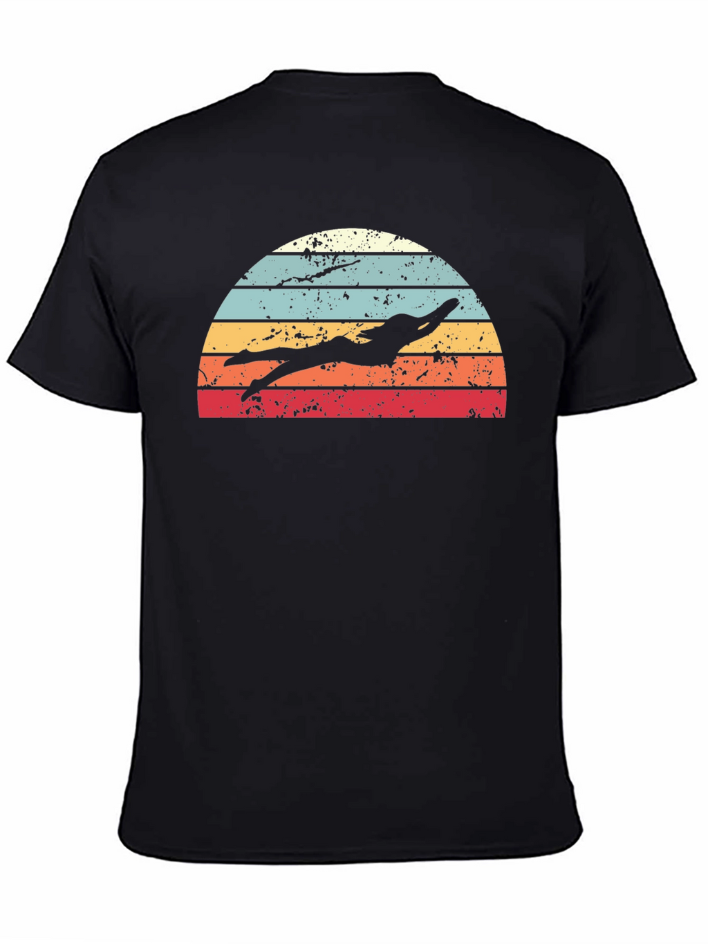 Retro Swimmer Graphic Tee
