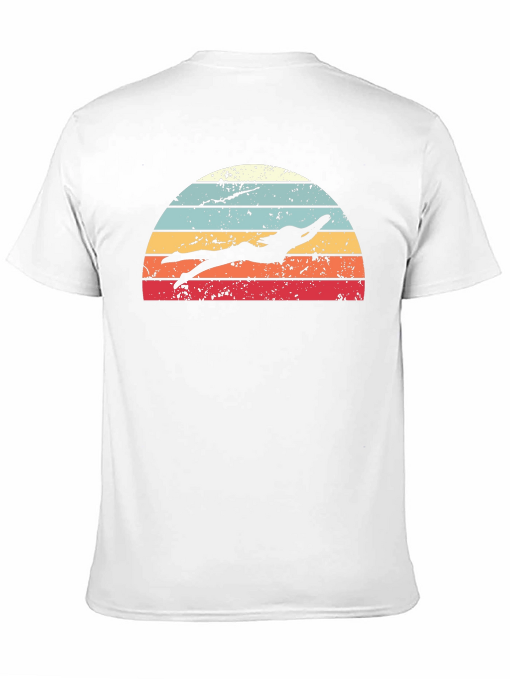 Retro Swimmer Graphic Tee