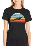 Retro Swimmer Graphic Tee