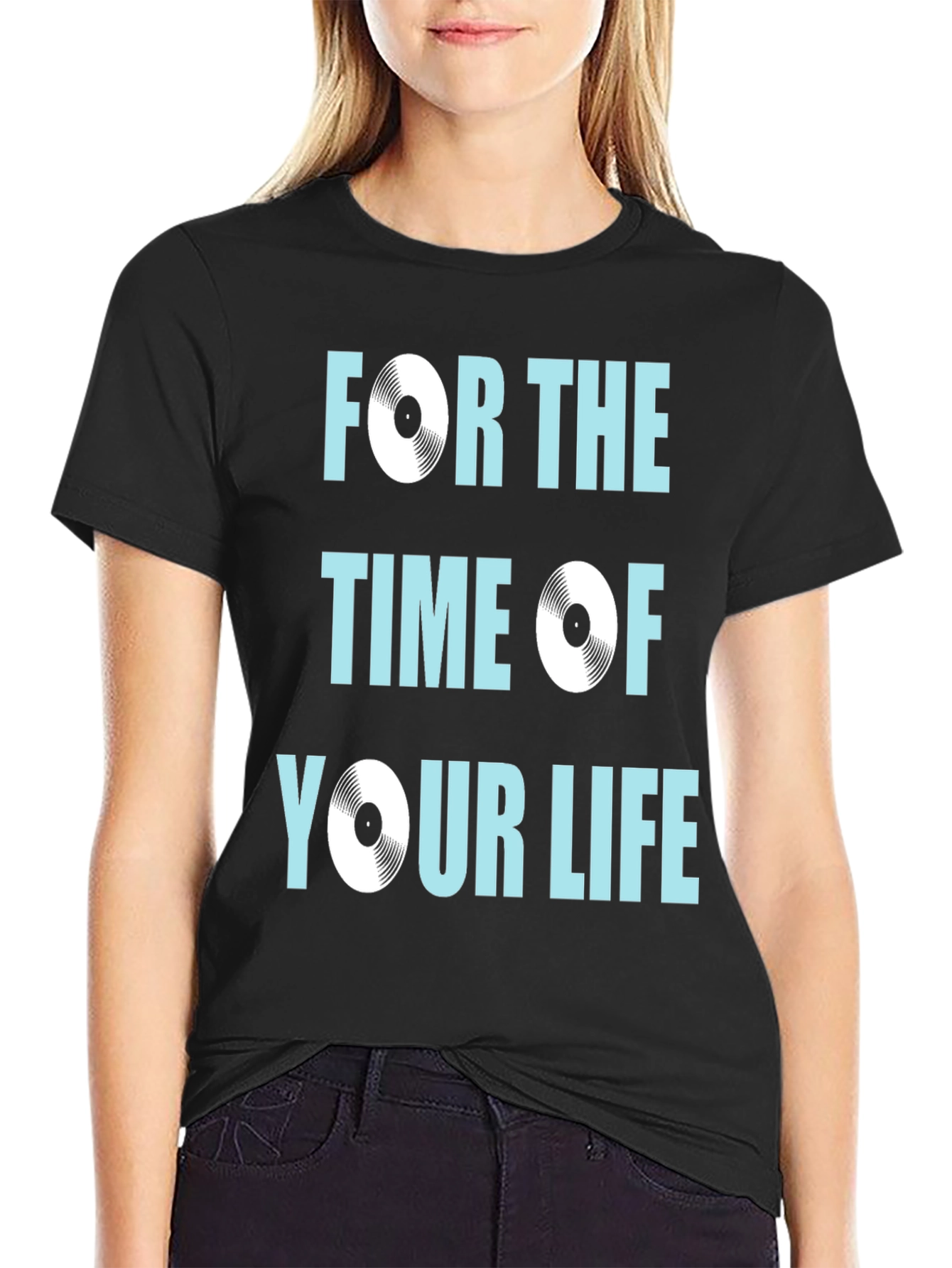 Retro Vinyl Record T-Shirt - For the Time of Your Life!