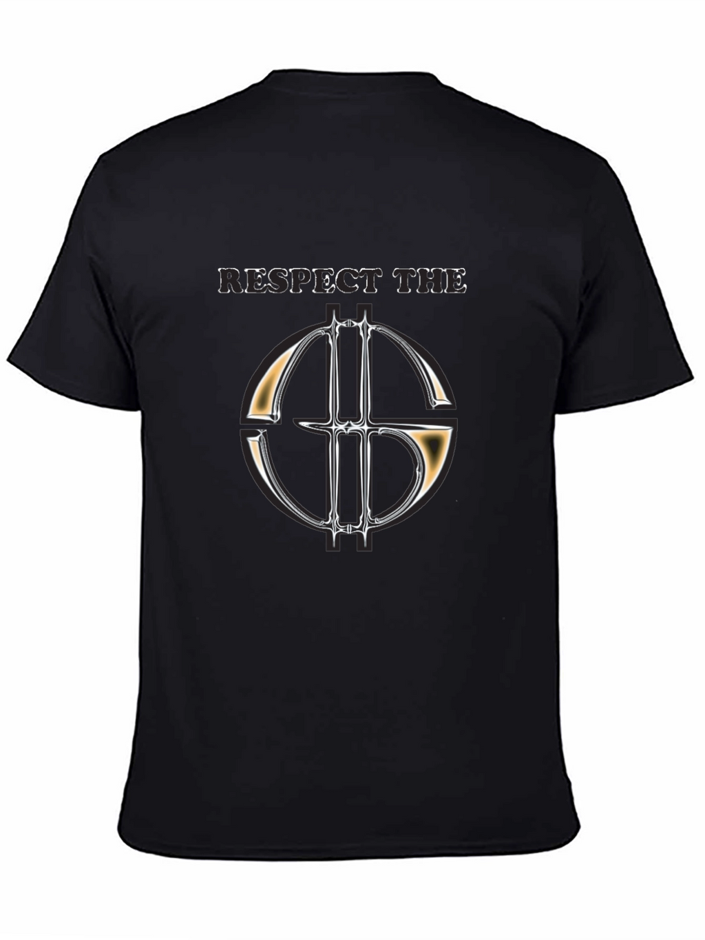 Respect The Logo Black T-Shirt