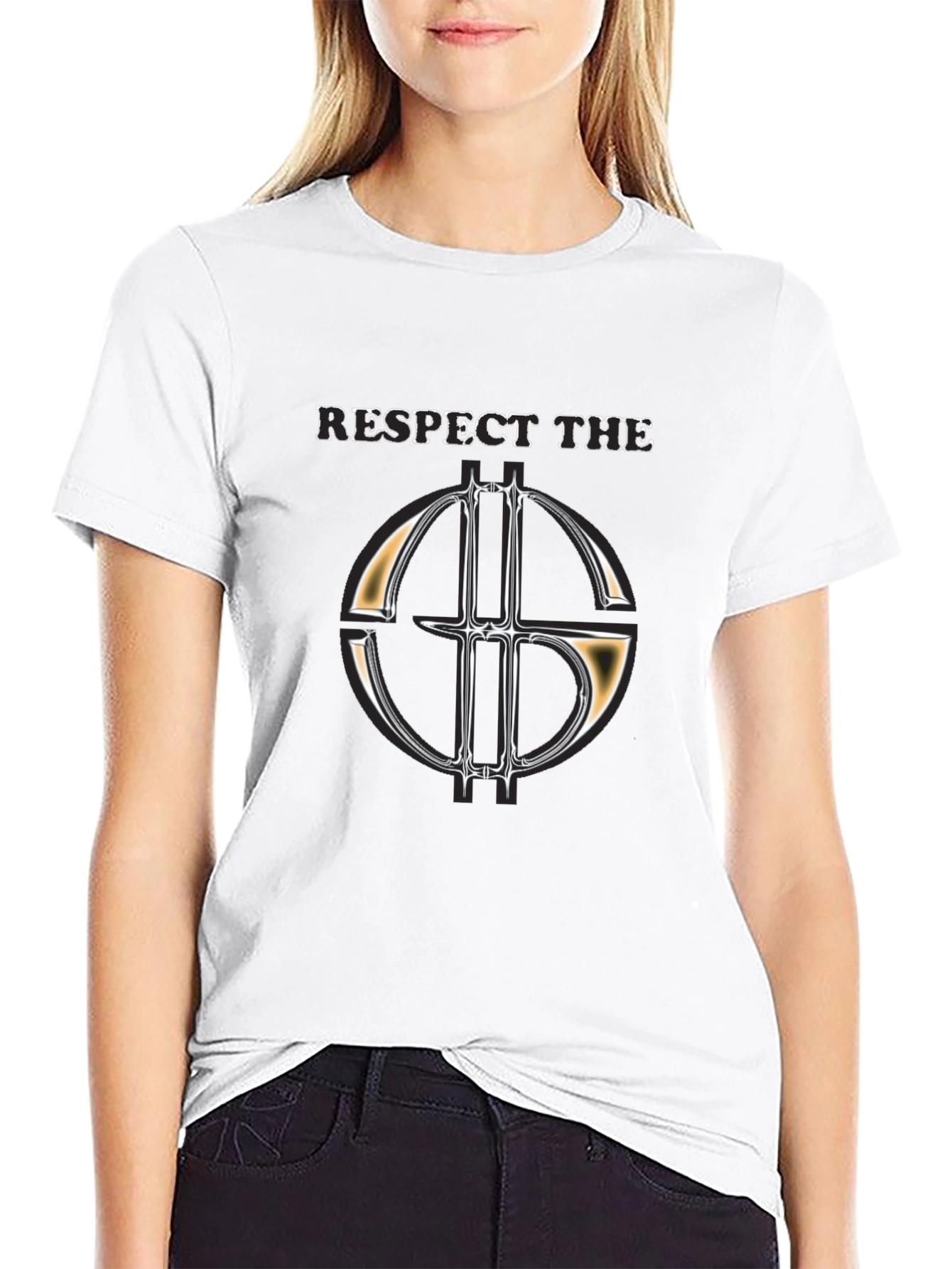 Respect The Logo Black T-Shirt