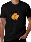 Cookie Lover Graphic Tee - Black T-Shirt