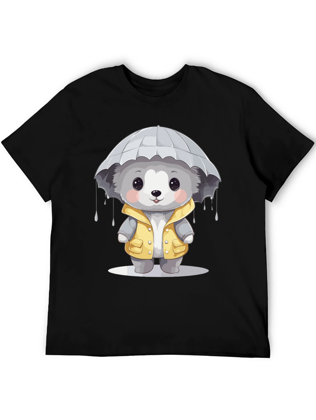 Cute Rainy Day Bear T-Shirt