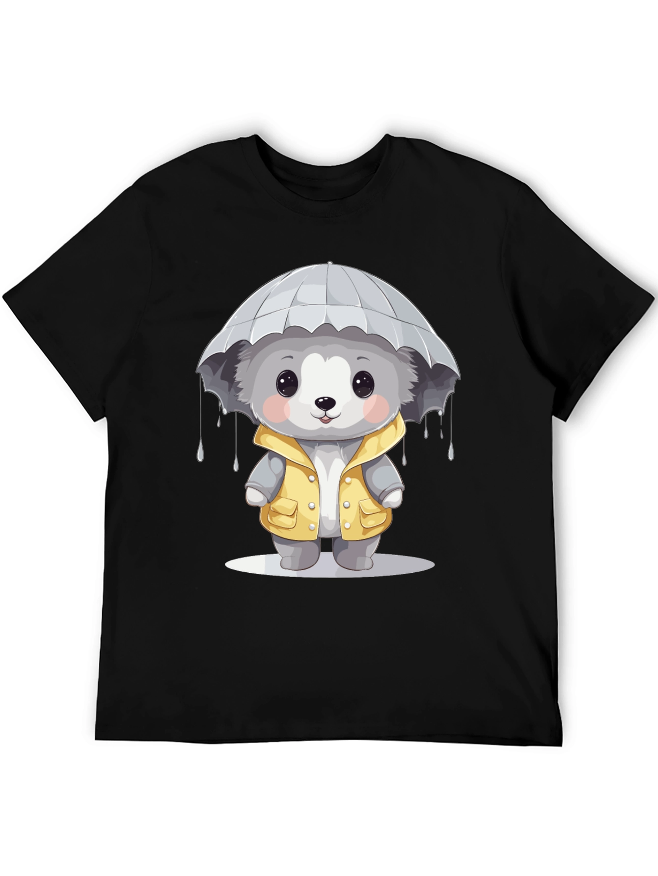 Cute Rainy Day Bear T-Shirt