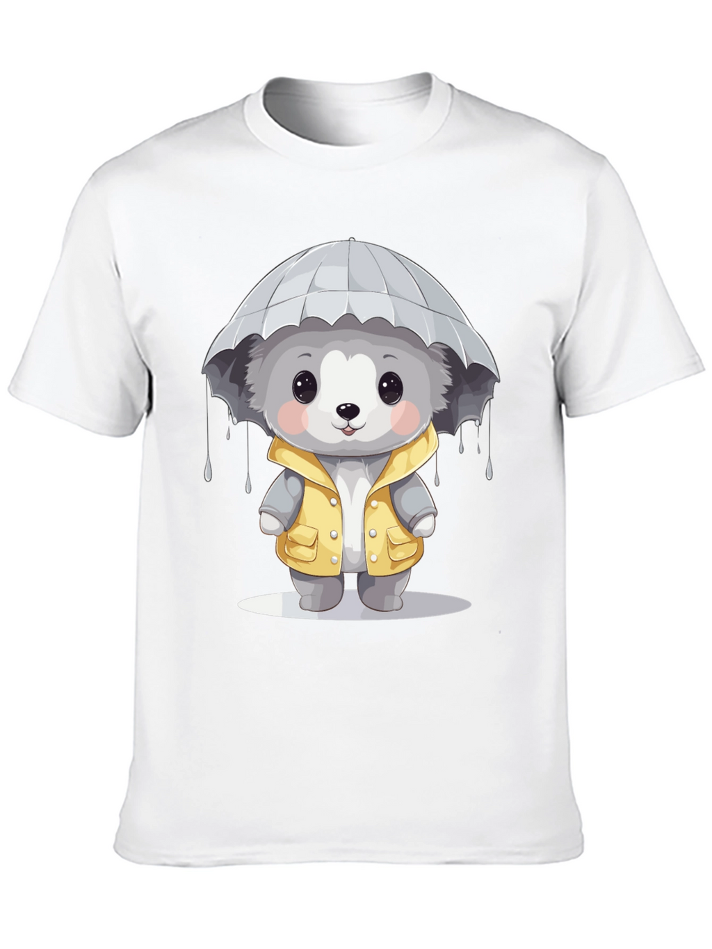 Cute Rainy Day Bear T-Shirt