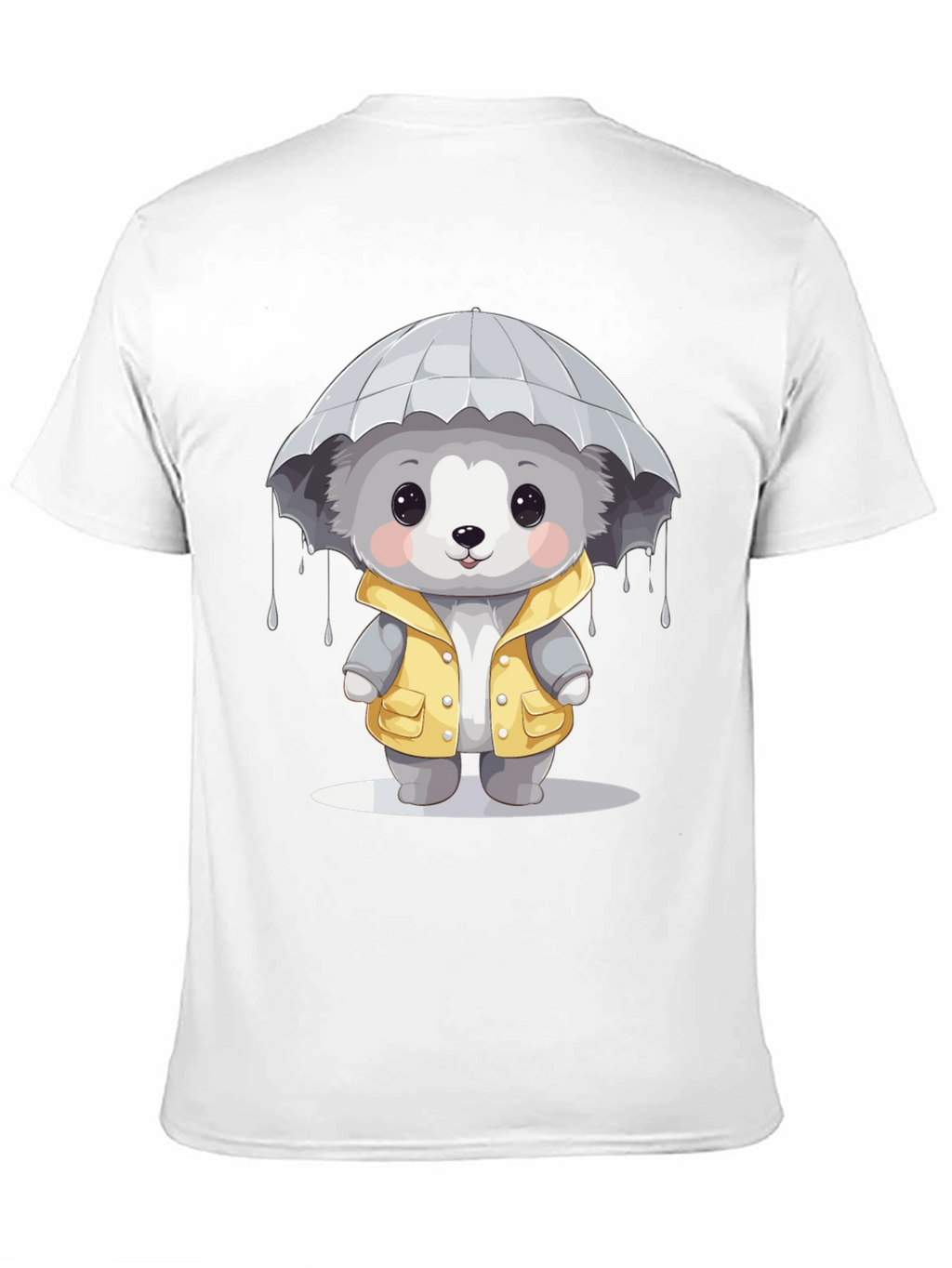 Cute Rainy Day Bear T-Shirt