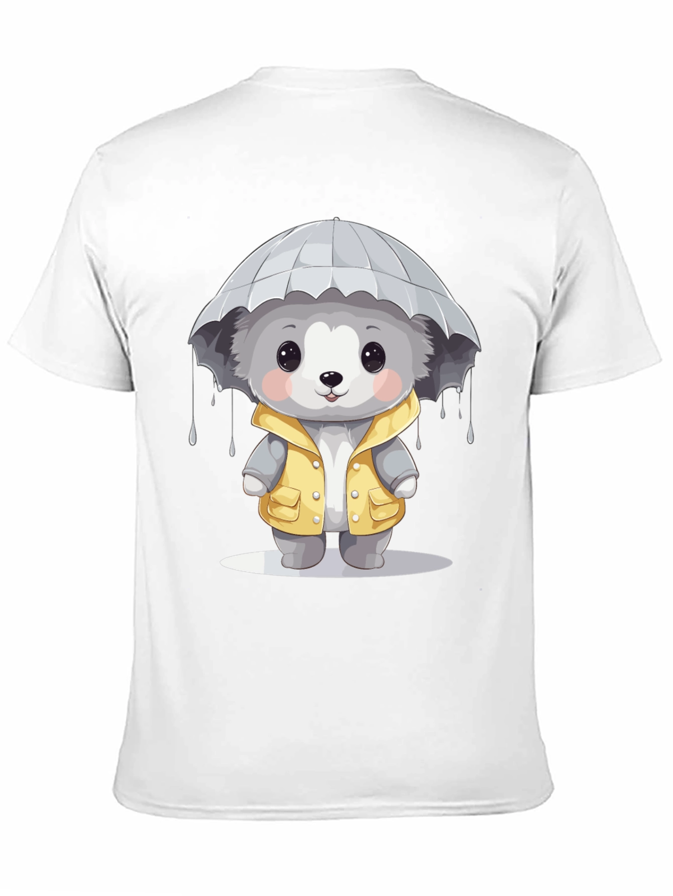Cute Rainy Day Bear T-Shirt