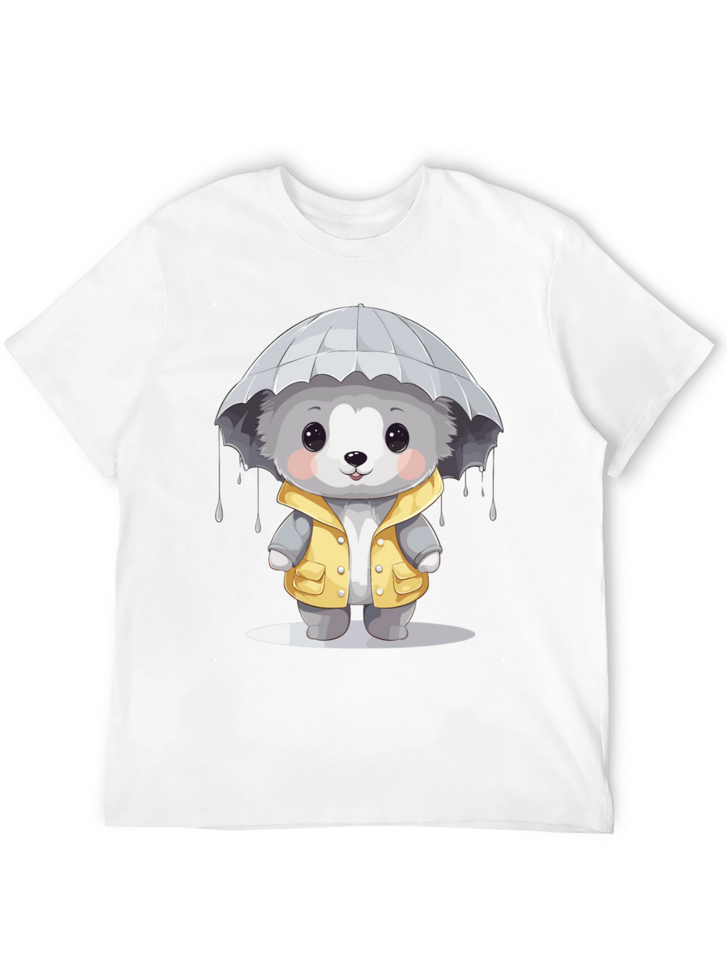 Cute Rainy Day Bear T-Shirt