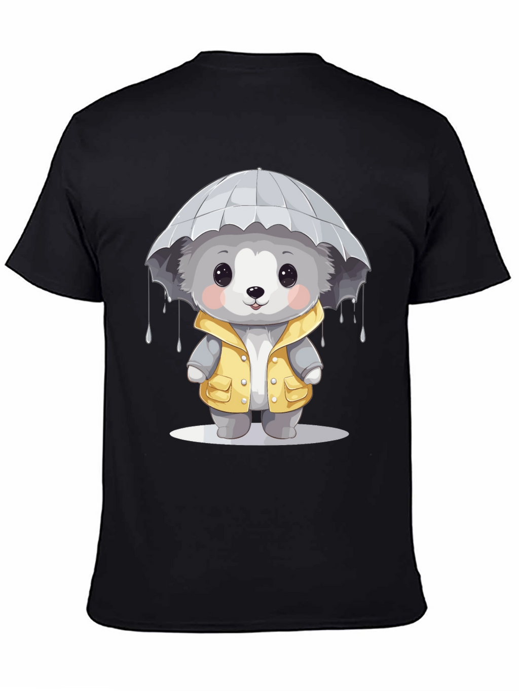 Cute Rainy Day Bear T-Shirt