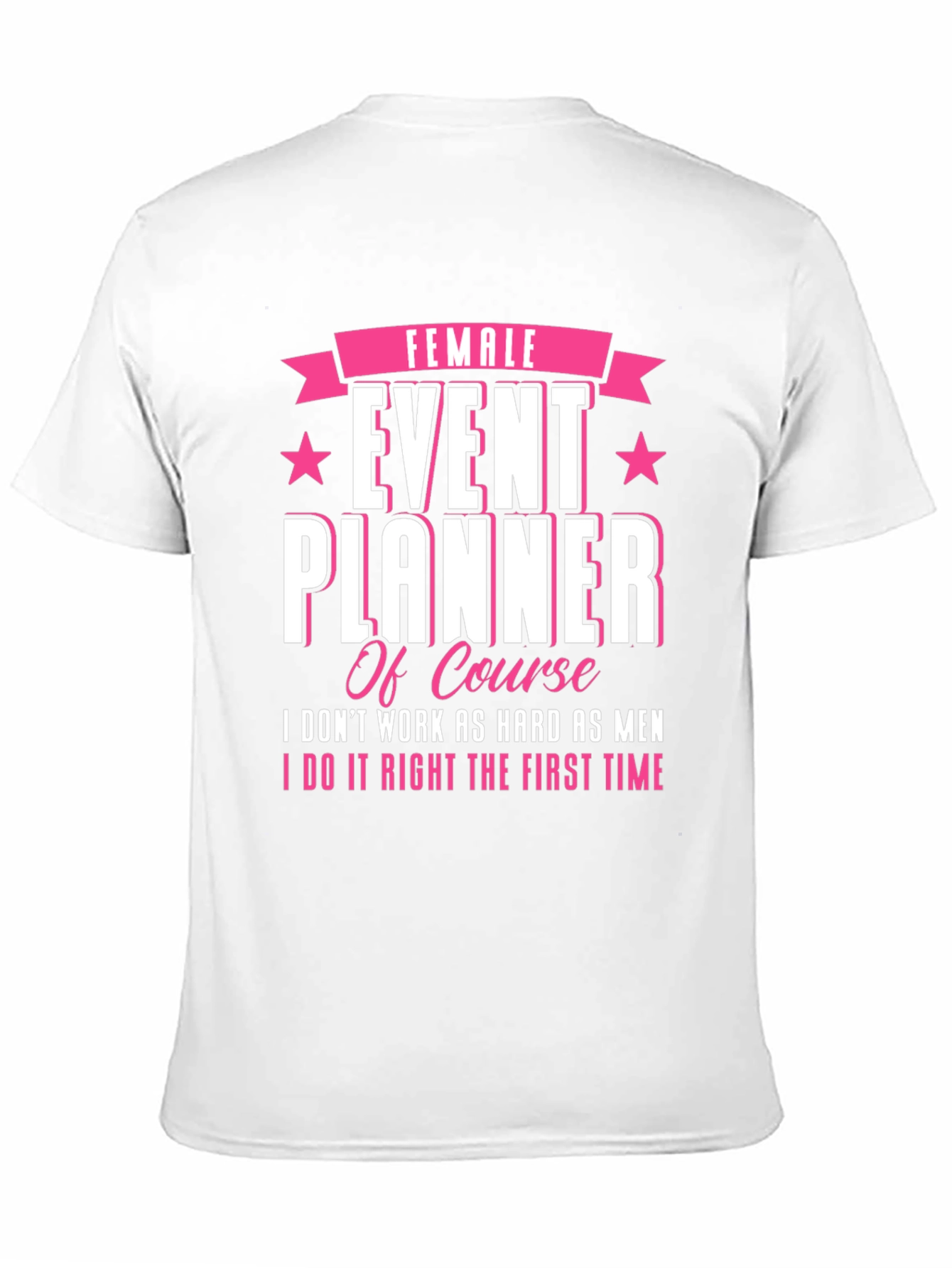 Female Event Planner T-Shirt: Stylish & Confident