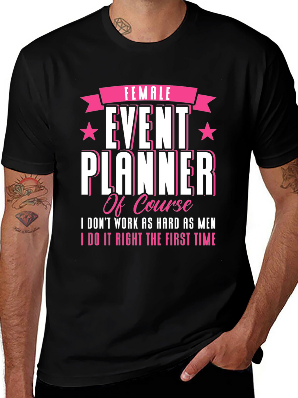 Female Event Planner T-Shirt: Stylish & Confident
