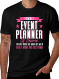 Female Event Planner T-Shirt: Stylish & Confident