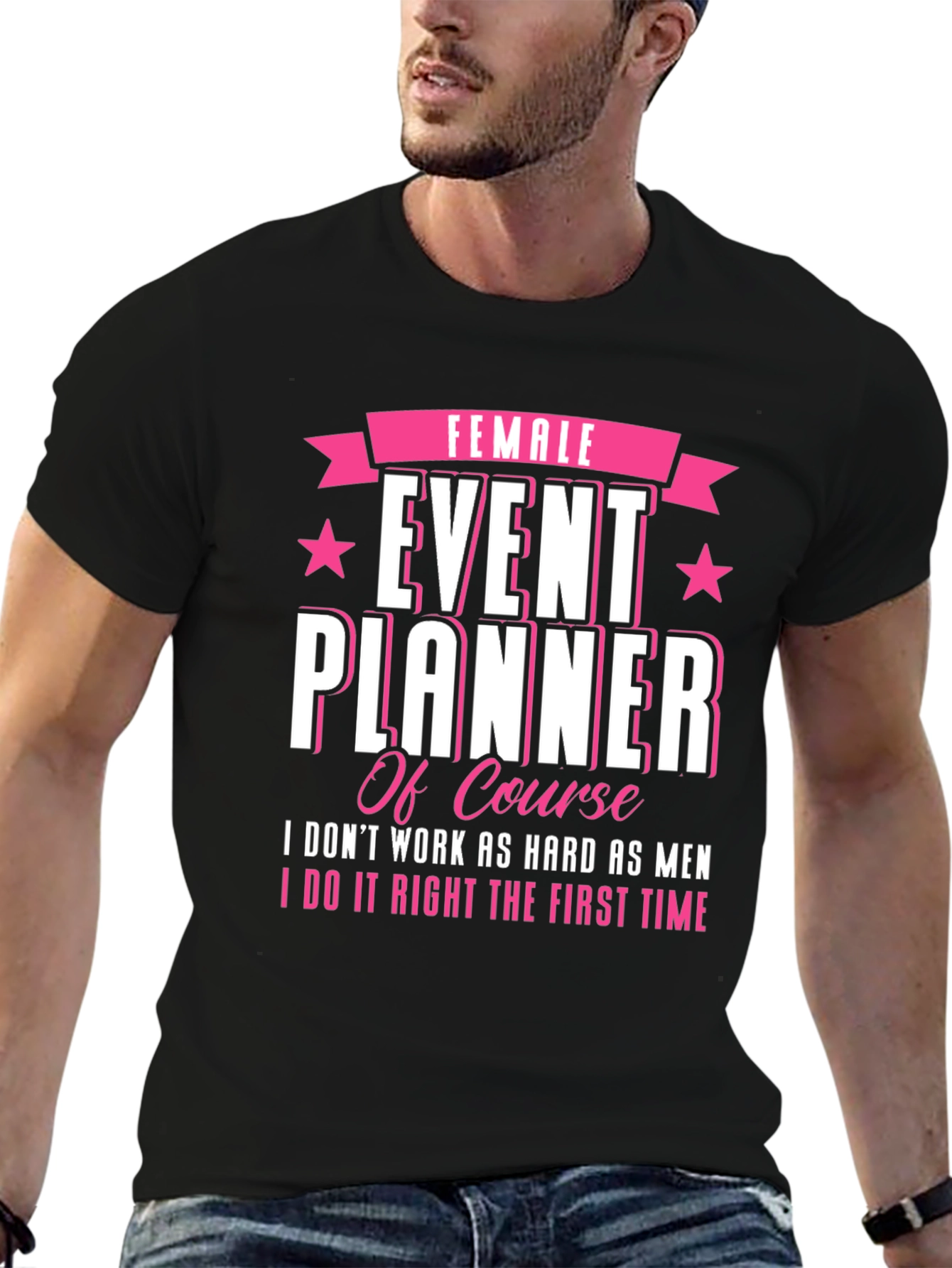 Female Event Planner T-Shirt: Stylish & Confident