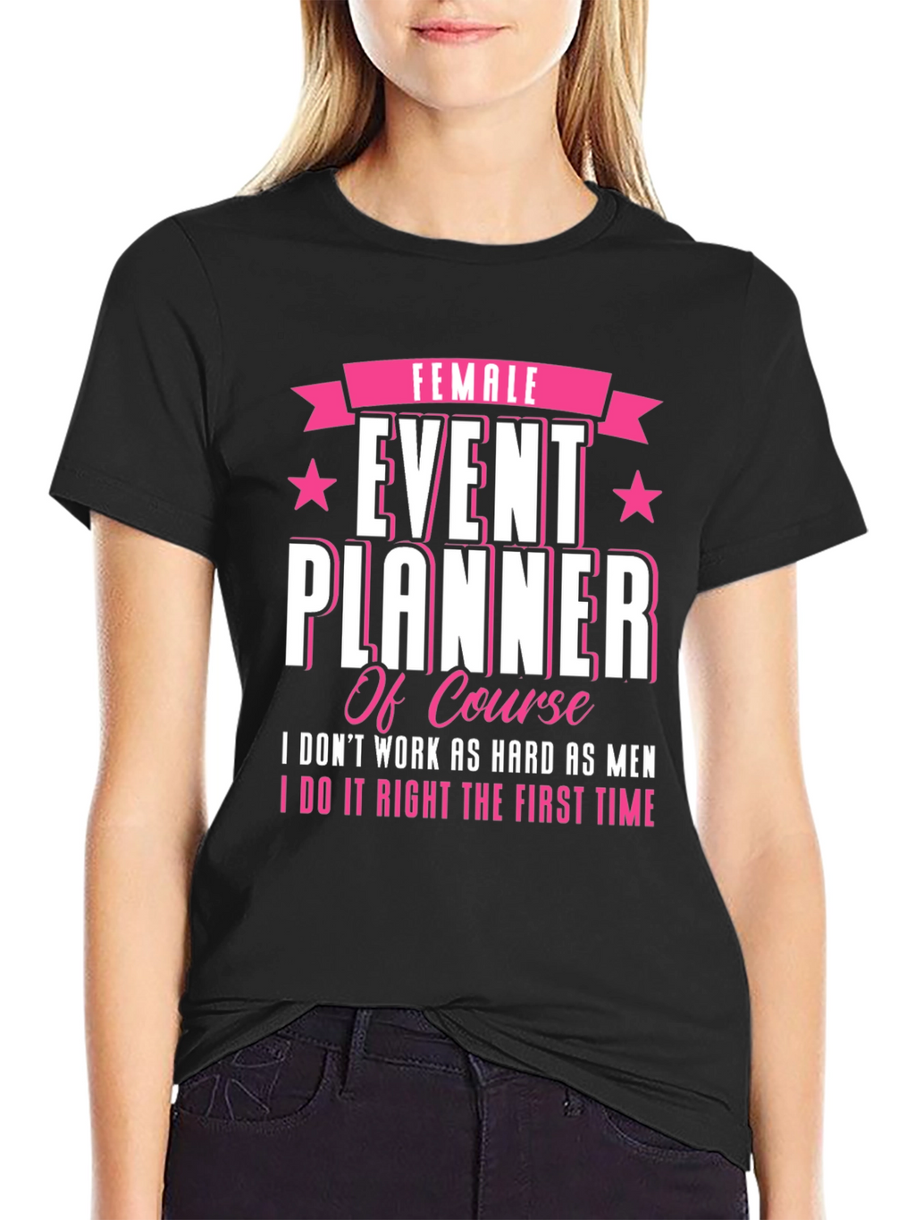 Female Event Planner T-Shirt: Stylish & Confident