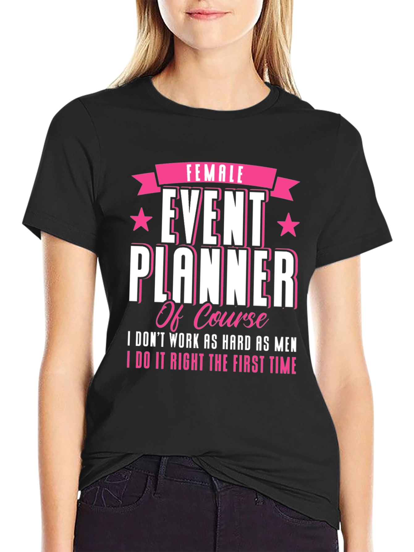Female Event Planner T-Shirt: Stylish & Confident