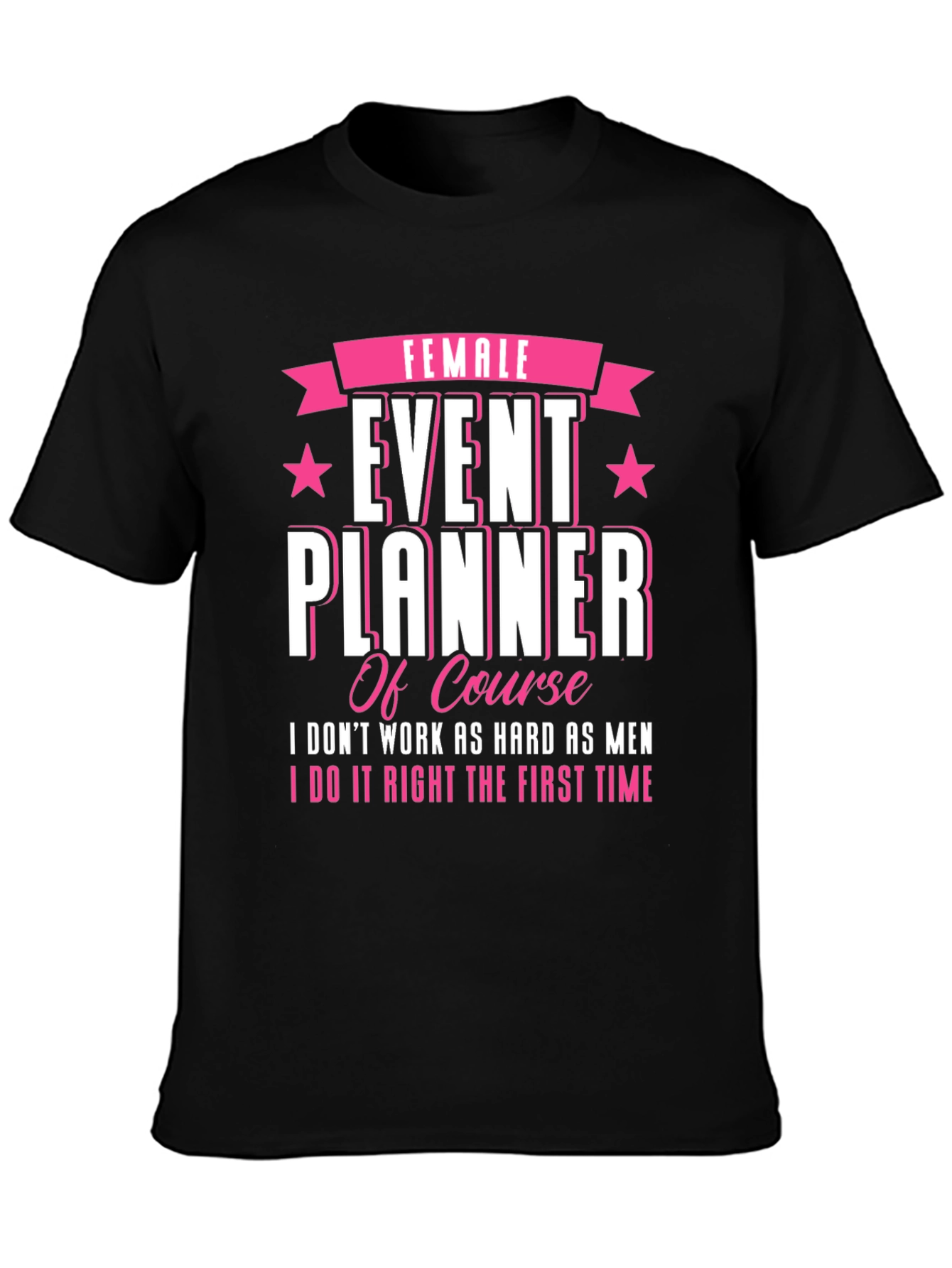 Female Event Planner T-Shirt: Stylish & Confident