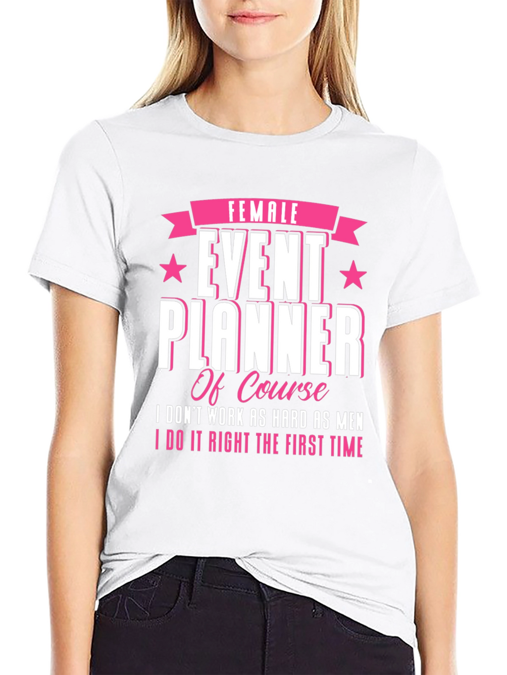 Female Event Planner T-Shirt: Stylish & Confident