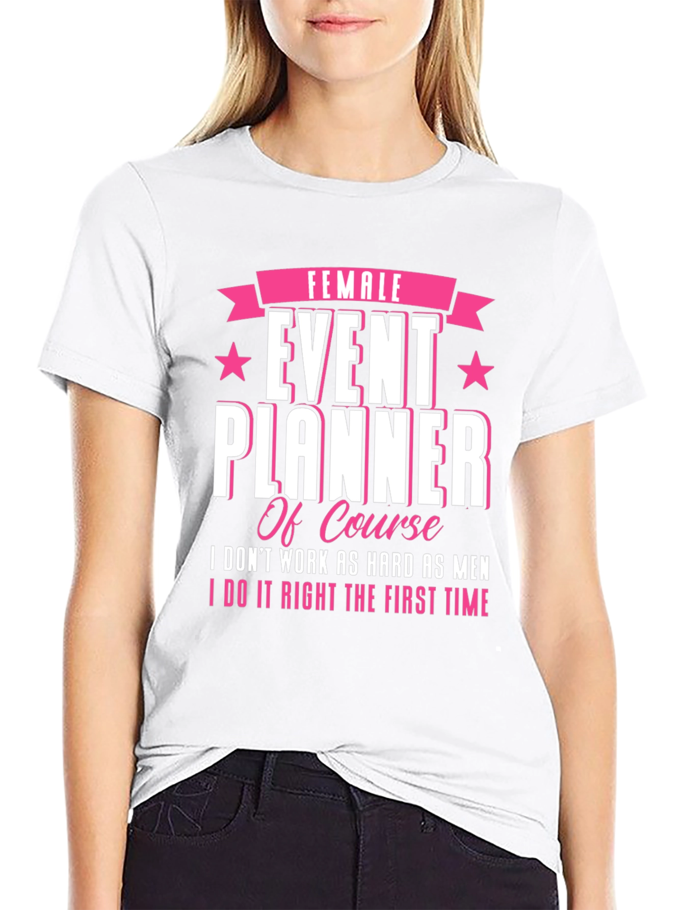 Female Event Planner T-Shirt: Stylish & Confident