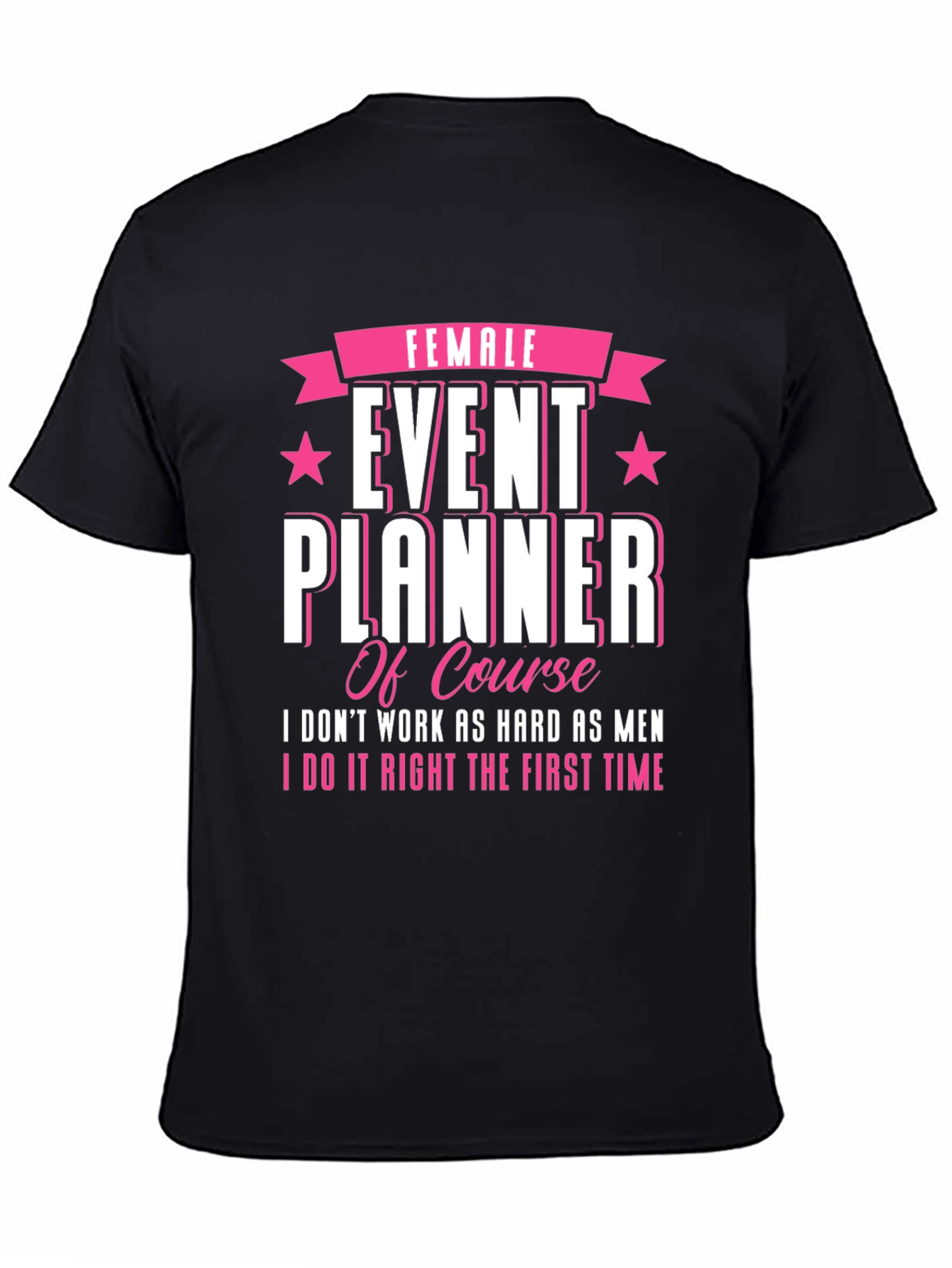 Female Event Planner T-Shirt: Stylish & Confident
