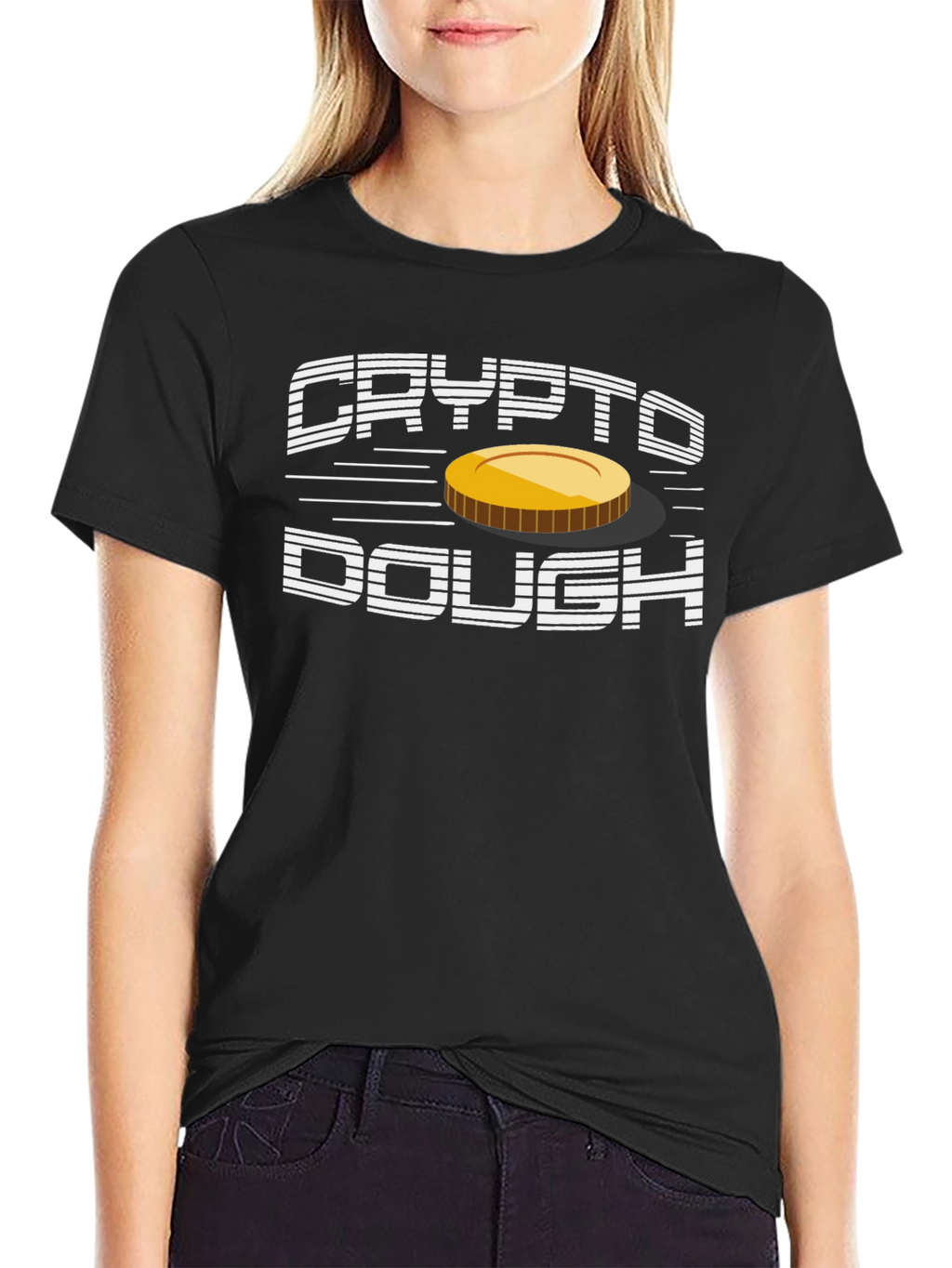 Crypto Dough T-Shirt - Black