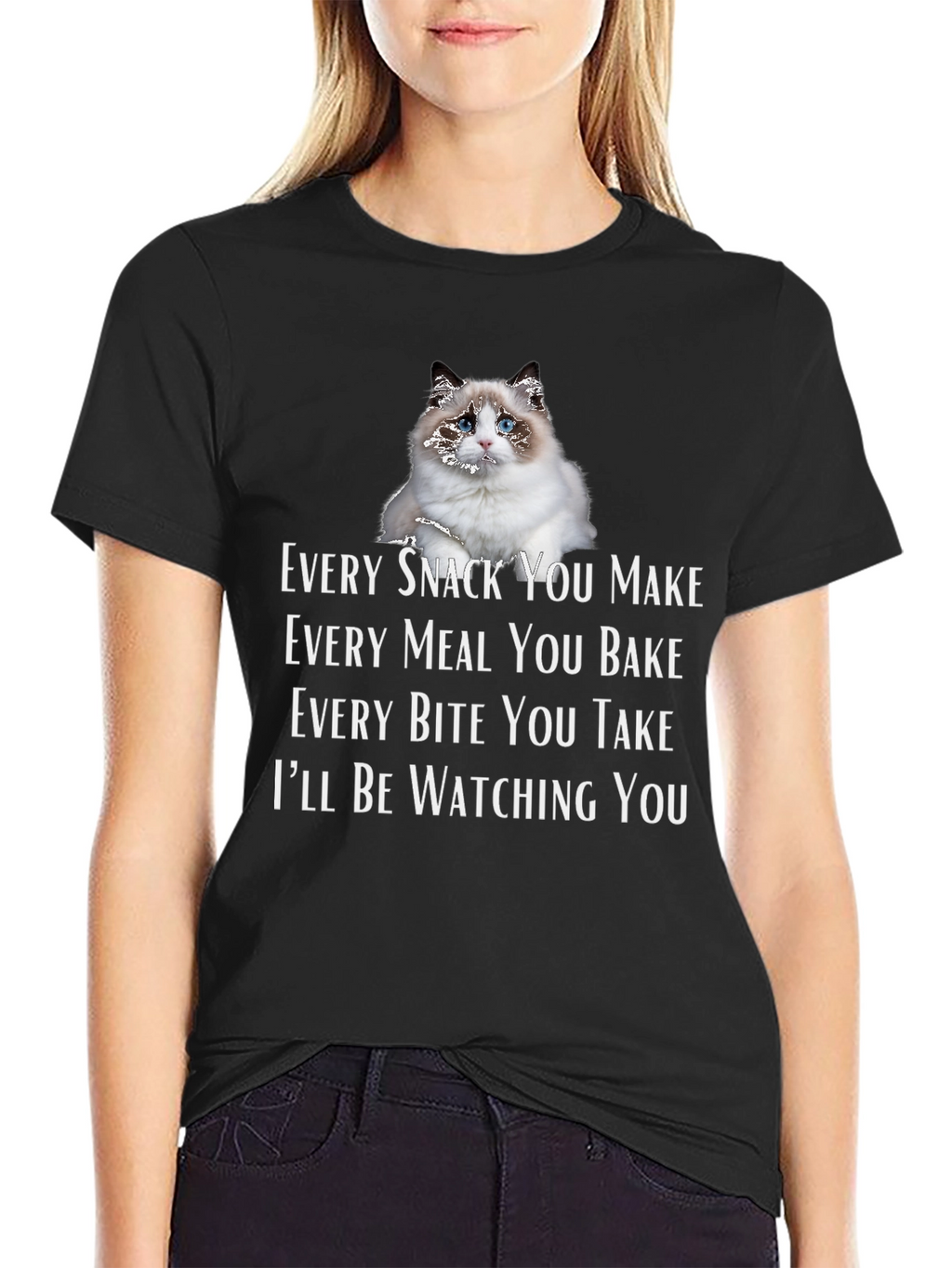Cat Lover Tee - Every Bite You Take