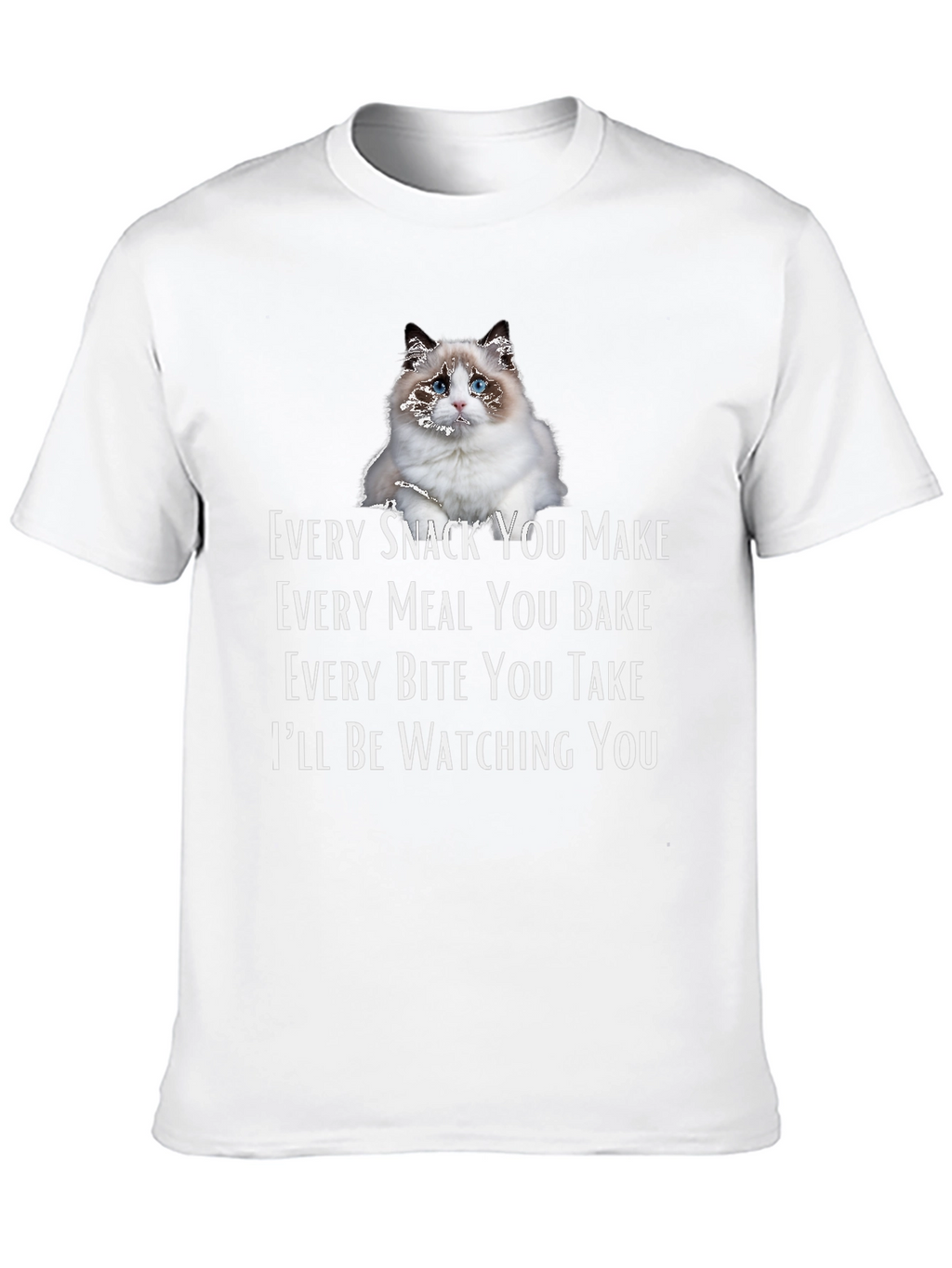 Cat Lover Tee - Every Bite You Take