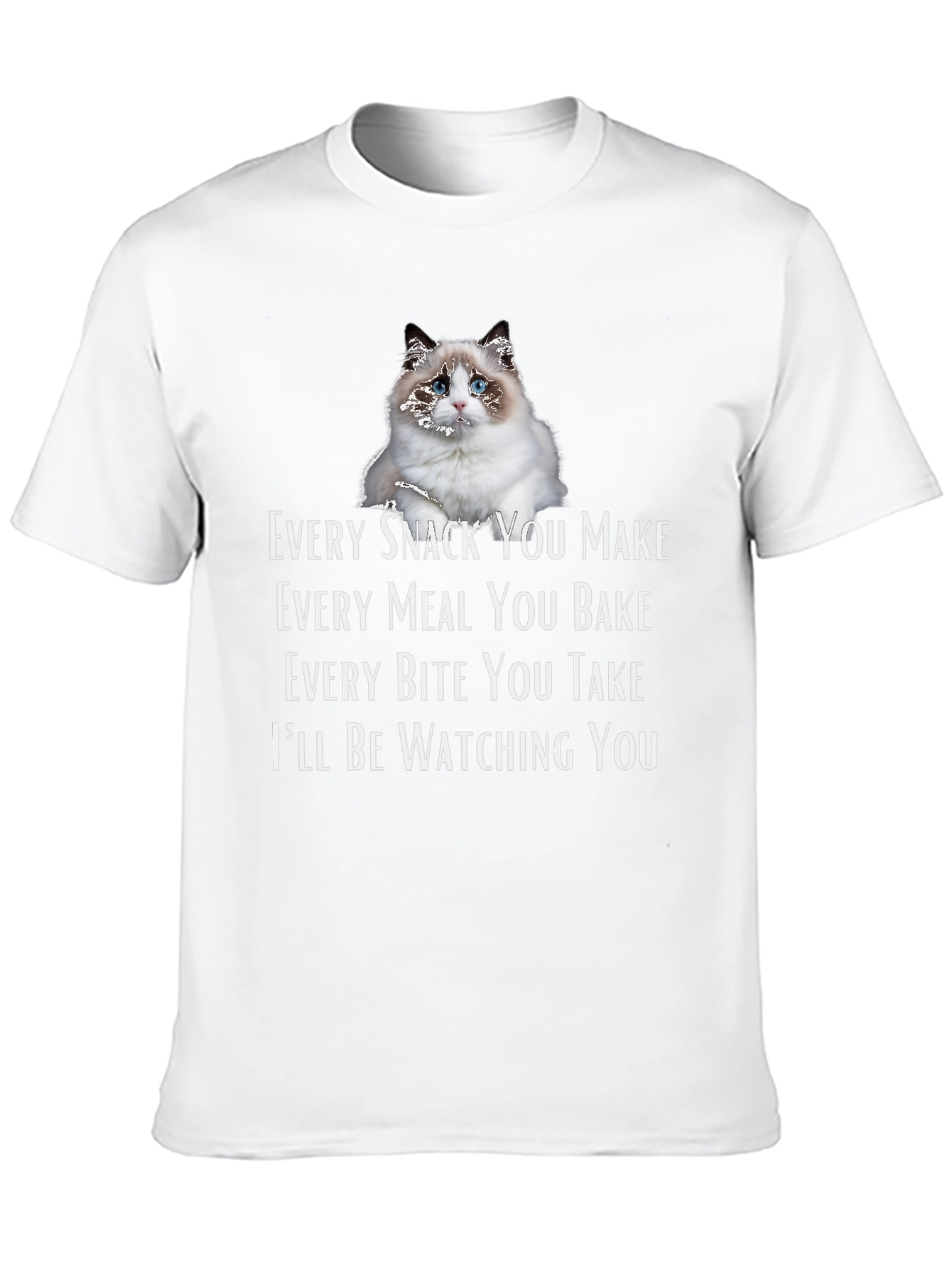 Cat Lover Tee - Every Bite You Take