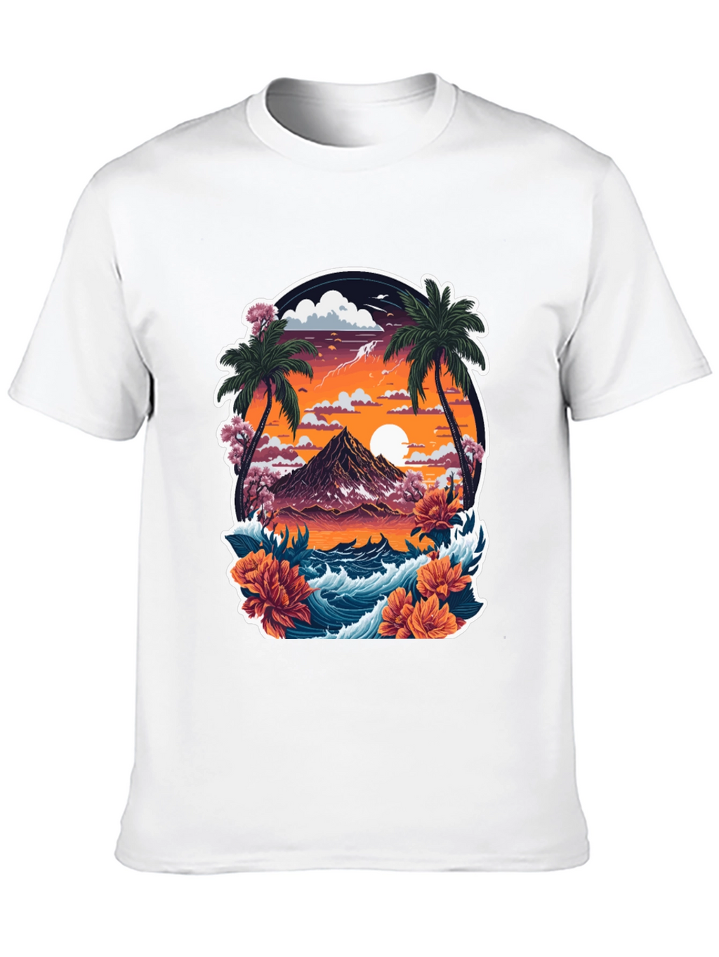 Tropical Sunset Tee