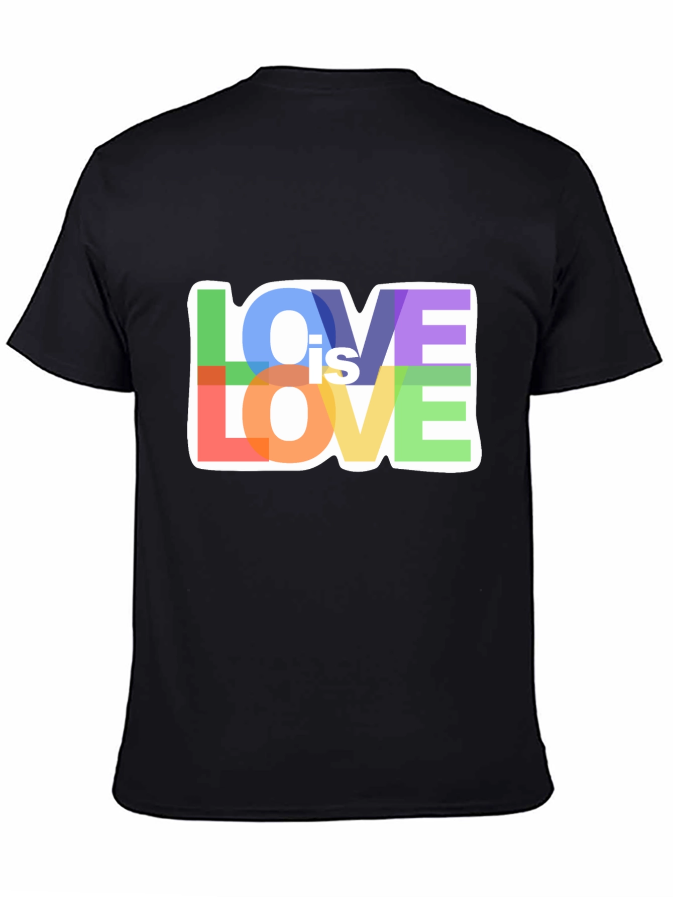 Love is Love Rainbow Graphic T-Shirt