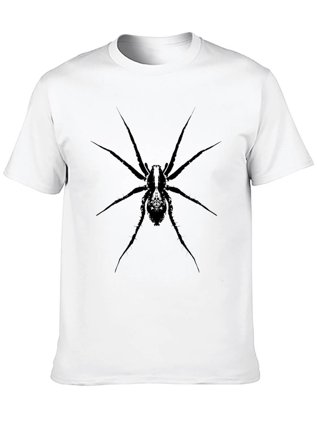 Spider Graphic Tee - Black Cotton Blend