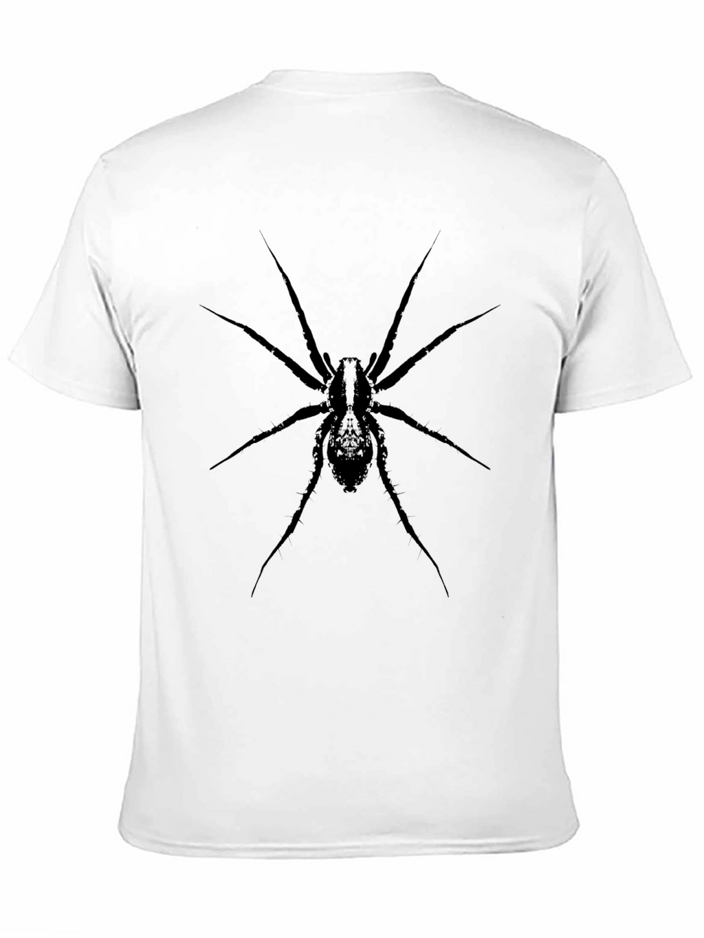 Spider Graphic Tee - Black Cotton Blend