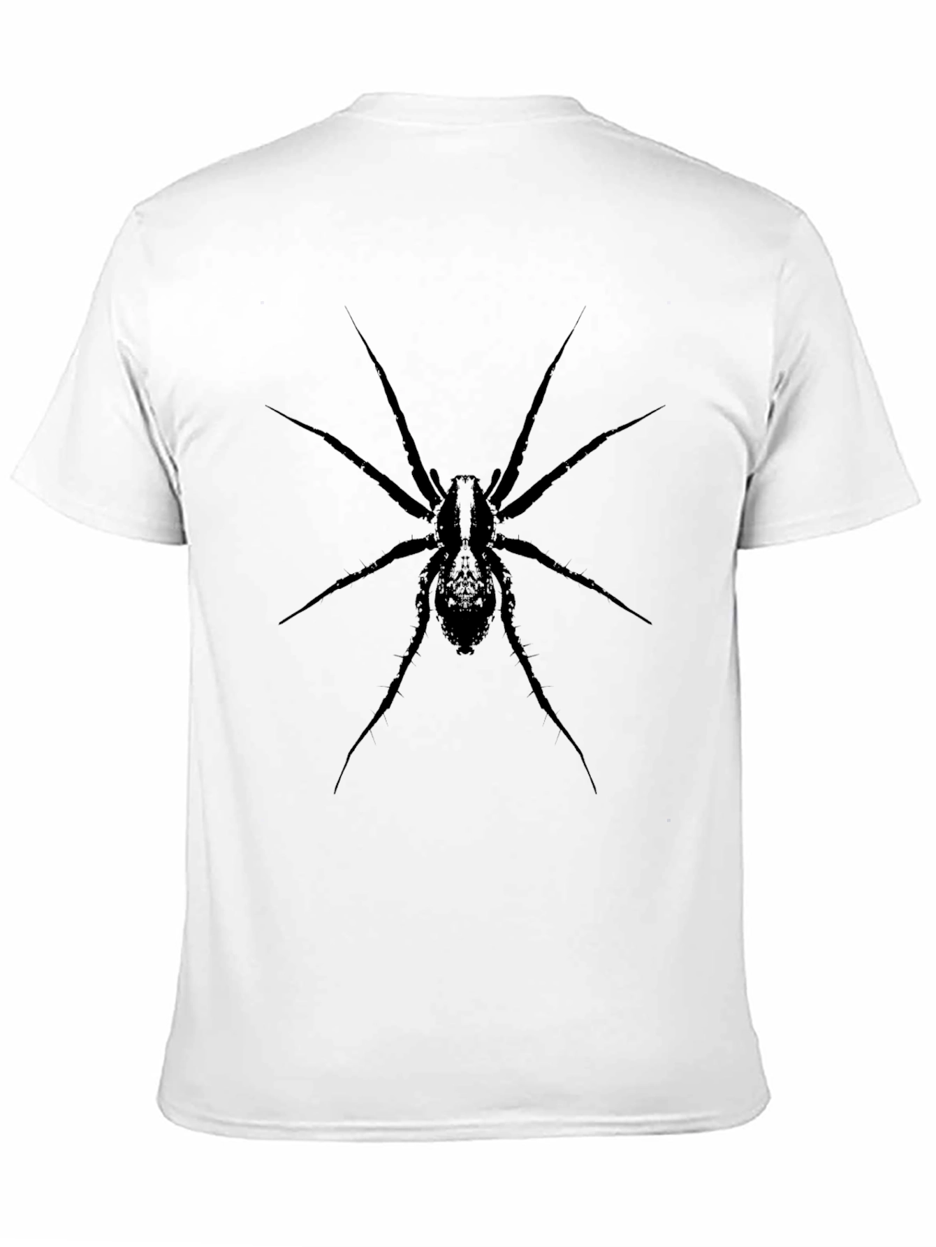 Spider Graphic Tee - Black Cotton Blend