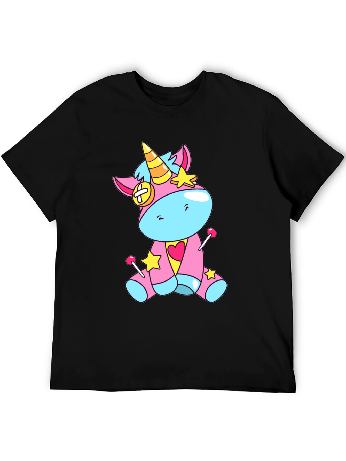 Unicorn Graphic Tee - Cute Cartoon Design