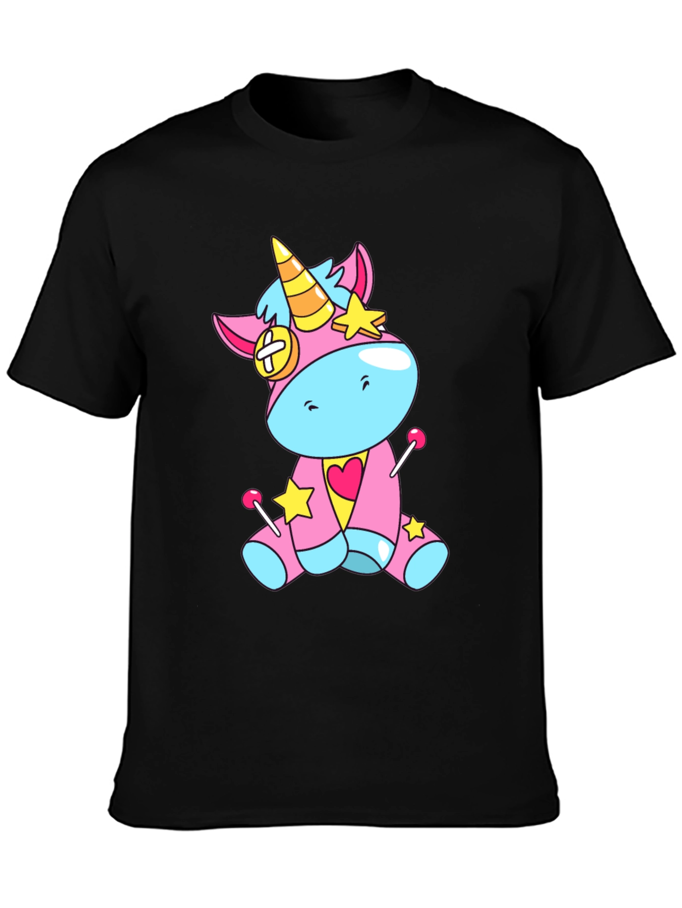 Unicorn Graphic Tee - Cute Cartoon Design