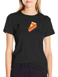 Pie Heartbeat T-Shirt - Unique Foodie Graphic Tee