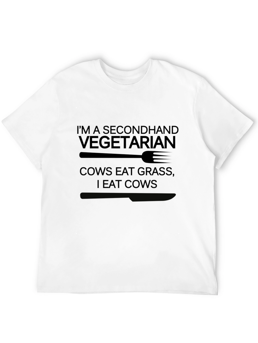 Secondhand Vegetarian Graphic T-Shirt