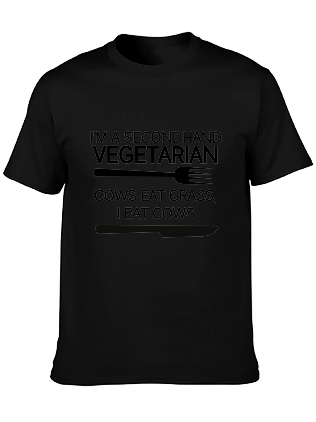 Secondhand Vegetarian Graphic T-Shirt