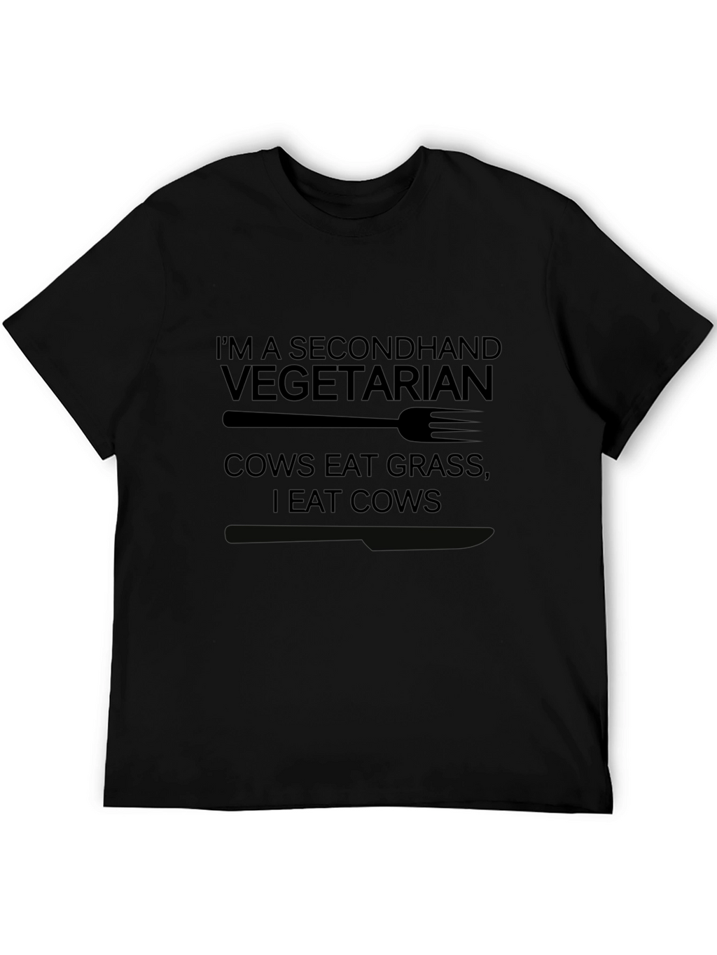 Secondhand Vegetarian Graphic T-Shirt