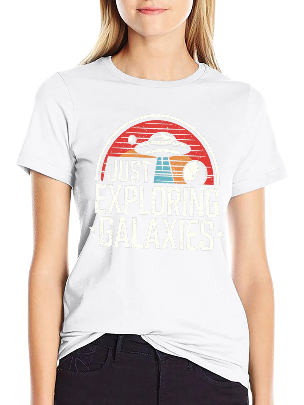 Just Exploring Galaxies Graphic T-Shirt