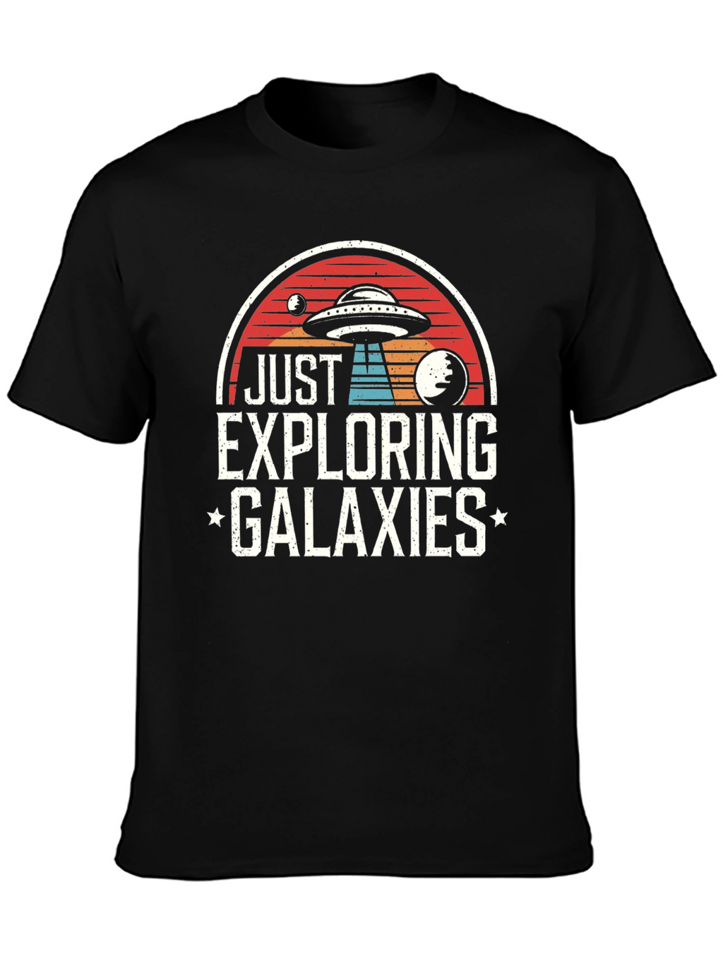Just Exploring Galaxies Graphic T-Shirt