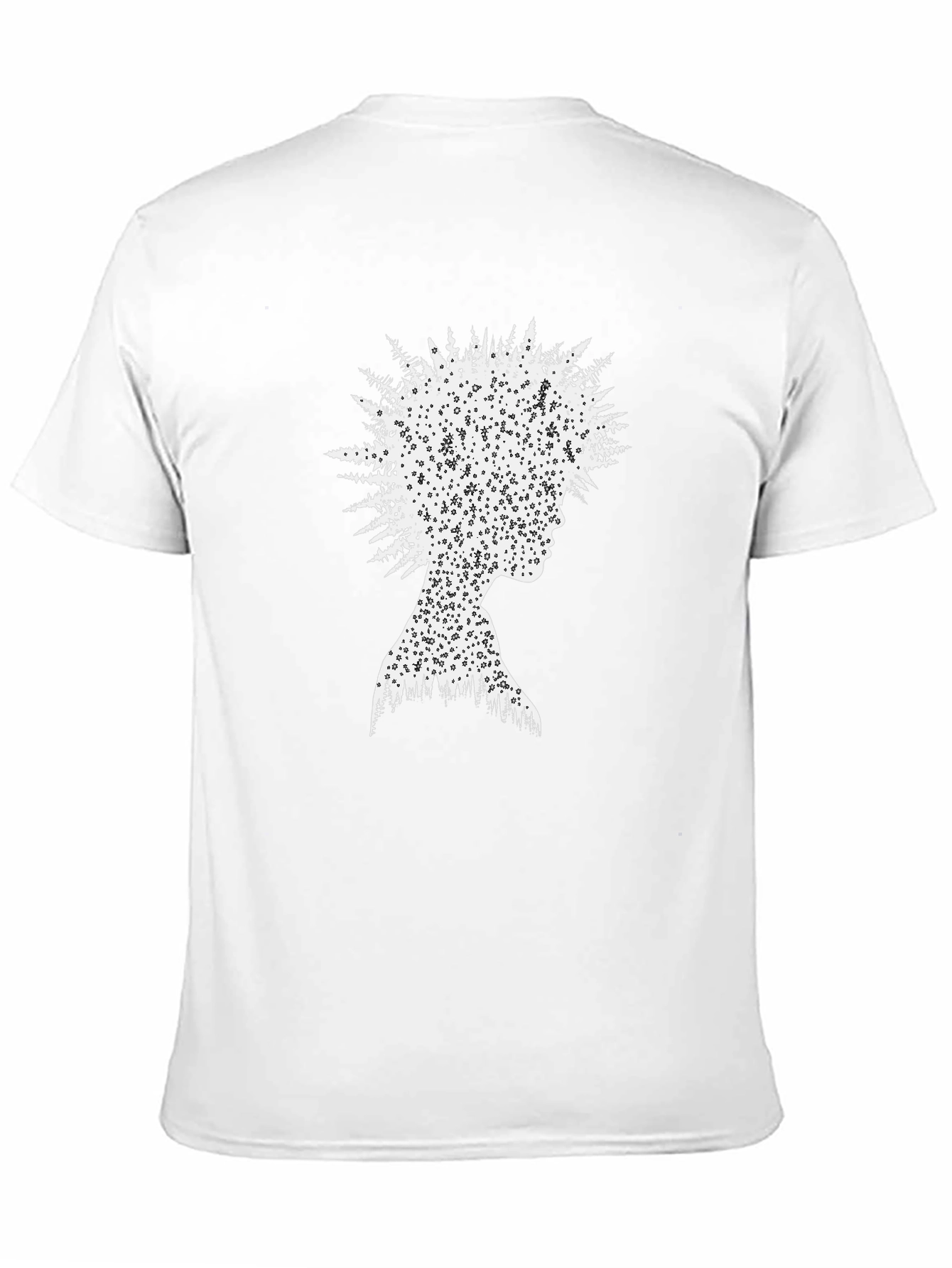 Nature Silhouette Graphic Tee - Unisex Black T-Shirt