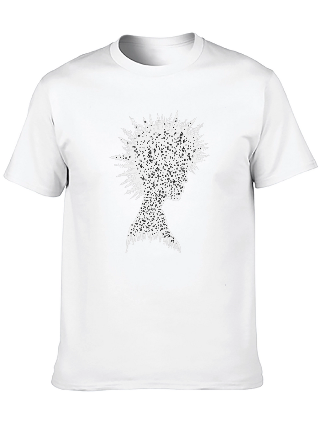 Nature Silhouette Graphic Tee - Unisex Black T-Shirt