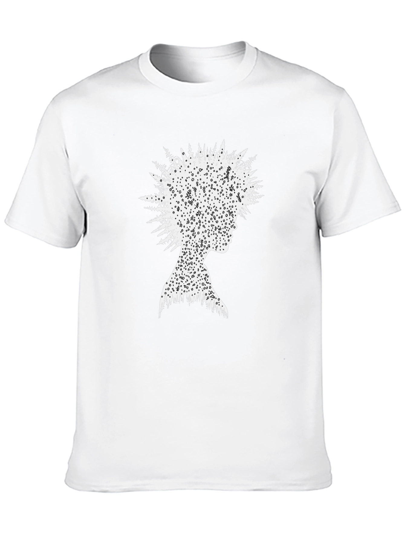 Nature Silhouette Graphic Tee - Unisex Black T-Shirt