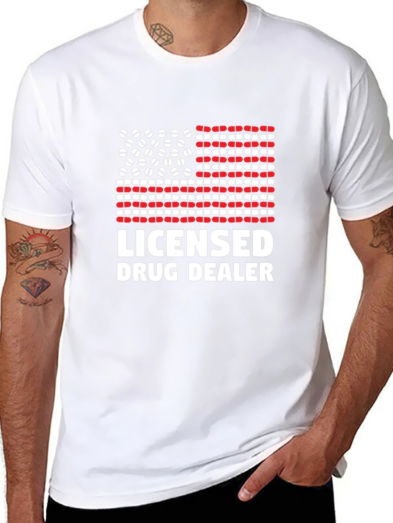 Licensed Drug Dealer Graphic Tee