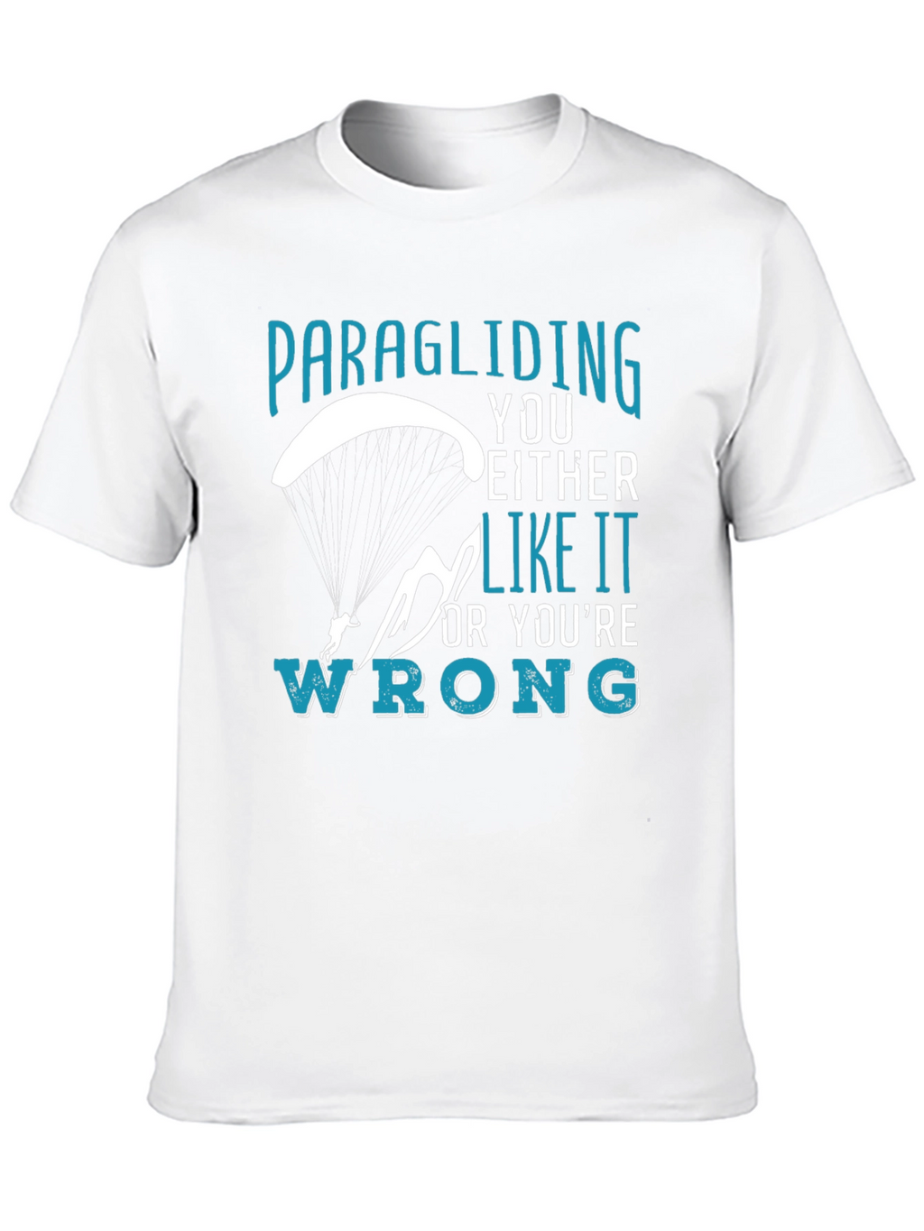 Paragliding Enthusiast Graphic Tee