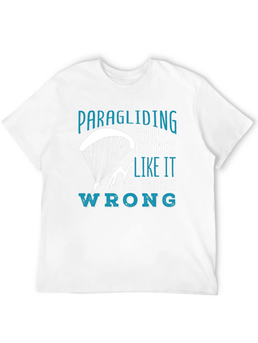 Paragliding Enthusiast Graphic Tee
