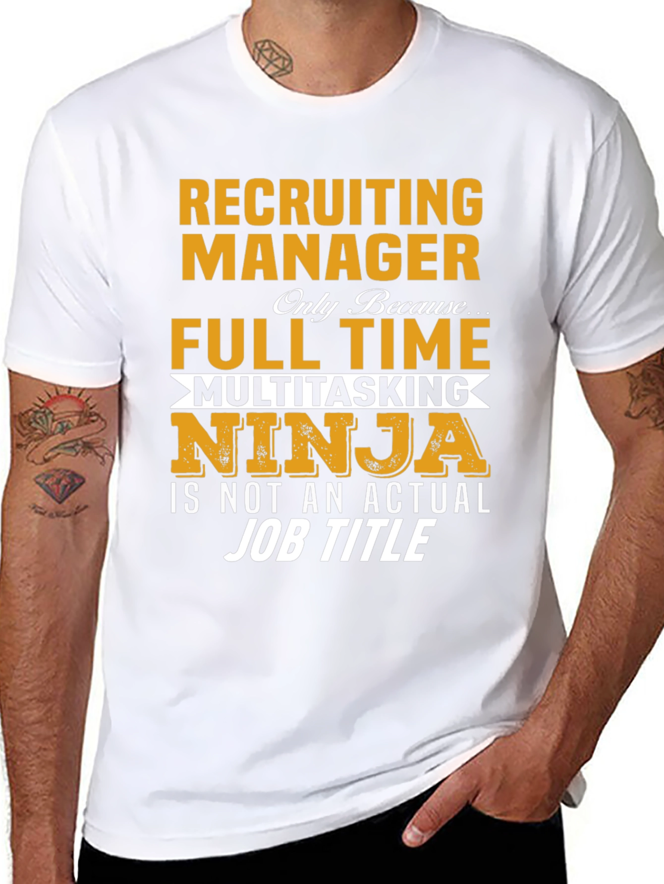 Recruiting Manager Full Time Ninja T-Shirt