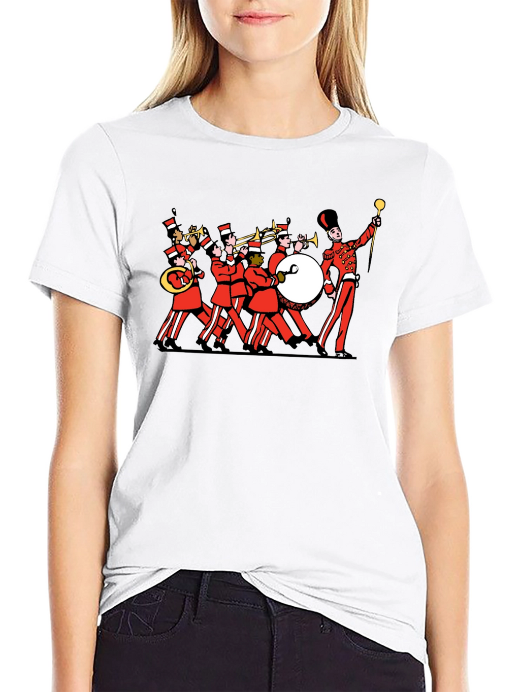 Marching Band T-Shirt - Novelty Graphic Tee